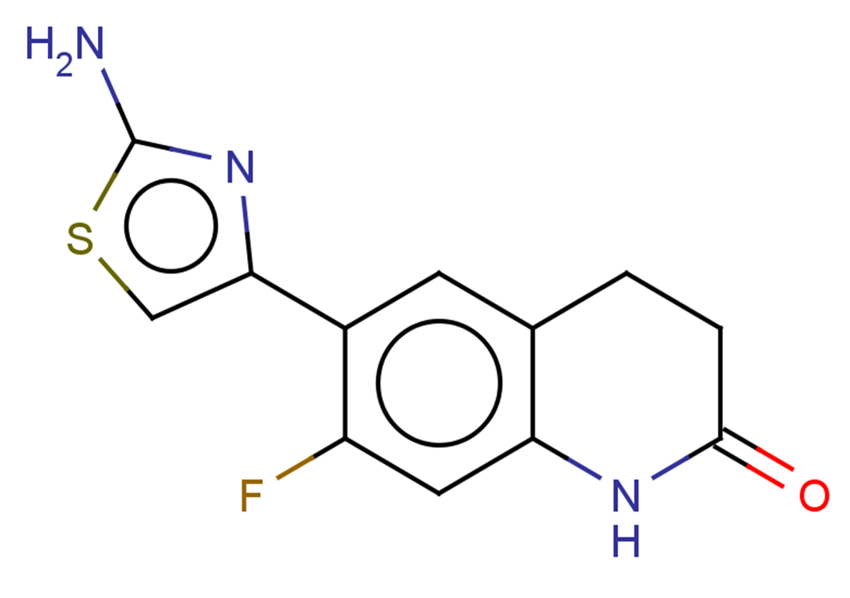 6-(2-amino-1,3-thiazol-4-yl)-7-fluoro-1,2,3,4-tetrahydroquinolin-2-one