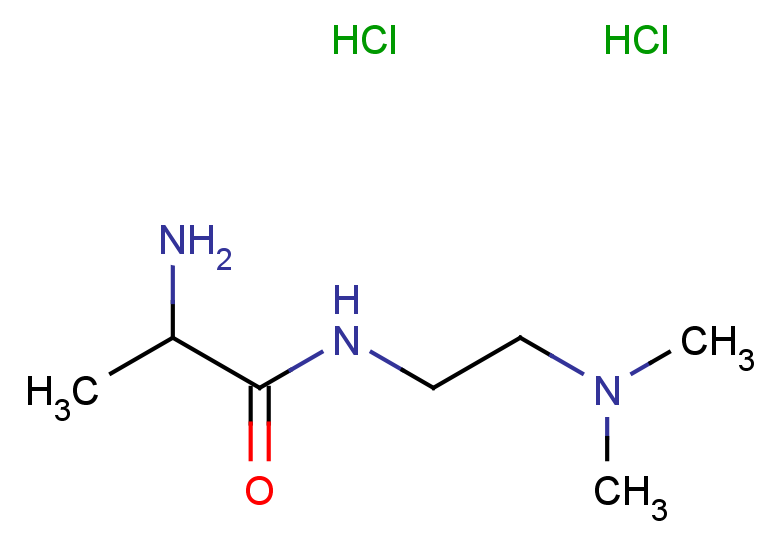 2-amino-N-[2-(dimethylamino)ethyl]propanamide dihydrochloride
