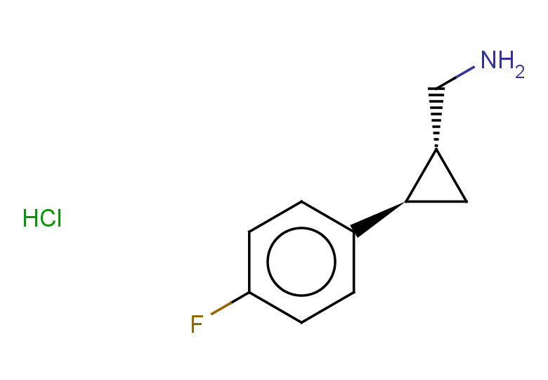 rac-[(1R,2R)-2-(4-fluorophenyl)cyclopropyl]methanamine hydrochloride, trans