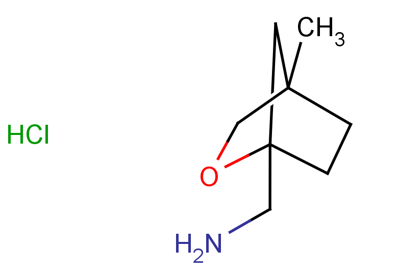 {4-methyl-2-oxabicyclo[2.2.1]heptan-1-yl}methanamine hydrochloride