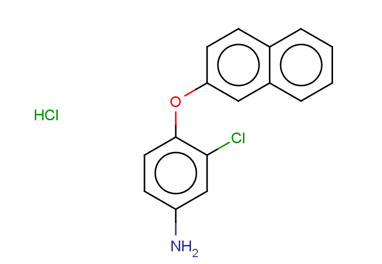 3-chloro-4-(naphthalen-2-yloxy)aniline hydrochloride