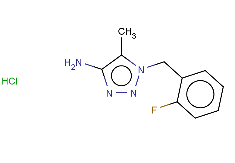 1-[(2-fluorophenyl)methyl]-5-methyl-1H-1,2,3-triazol-4-amine hydrochloride