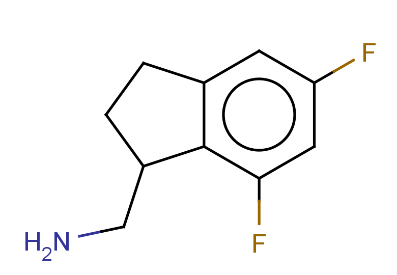 (5,7-difluoro-2,3-dihydro-1H-inden-1-yl)methanamine