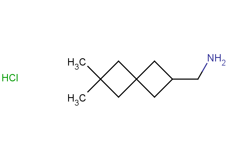 {6,6-dimethylspiro[3.3]heptan-2-yl}methanamine hydrochloride