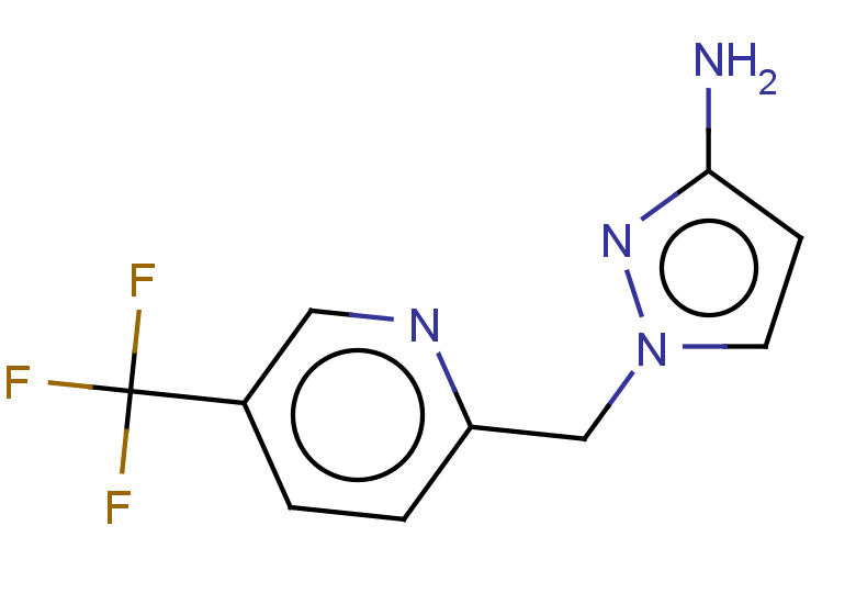 1-{[5-(trifluoromethyl)pyridin-2-yl]methyl}-1H-pyrazol-3-amine