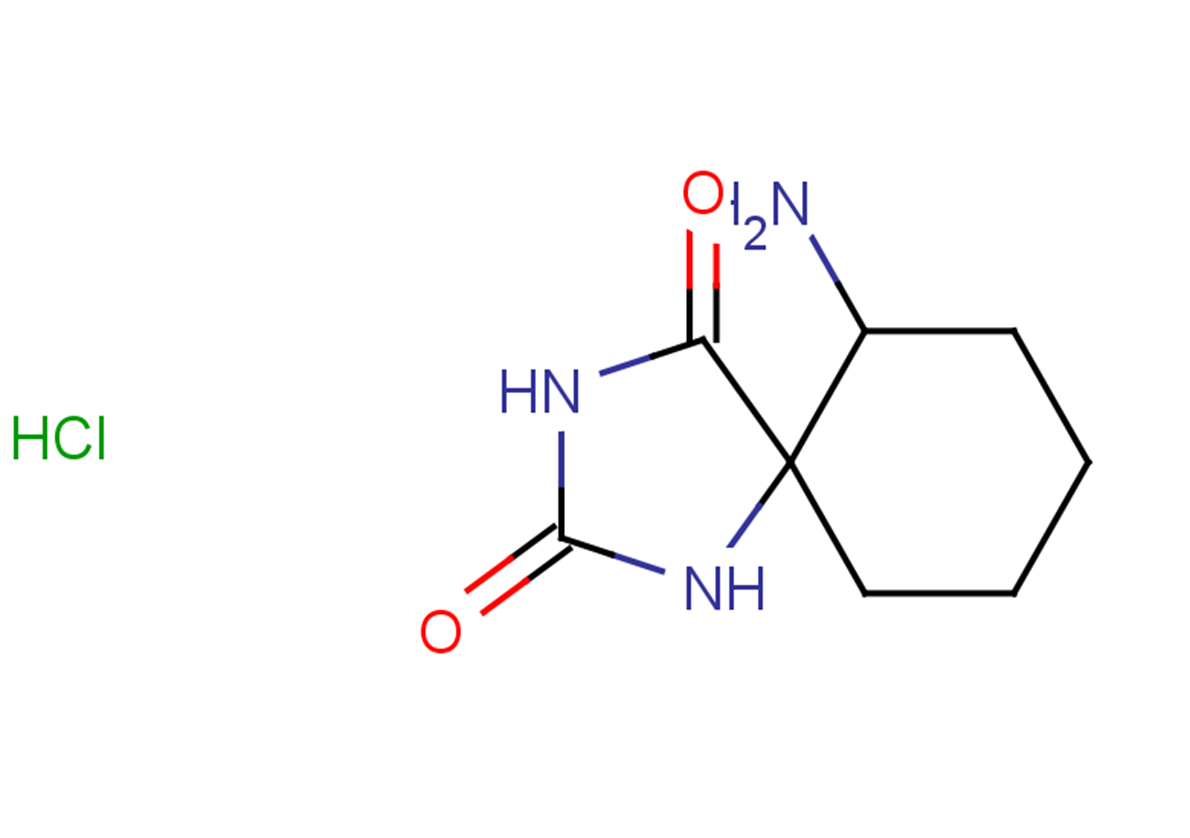 6-amino-1,3-diazaspiro[4.5]decane-2,4-dione hydrochloride, Mixture of diastereomers