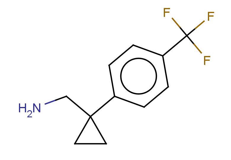 {1-[4-(trifluoromethyl)phenyl]cyclopropyl}methanamine