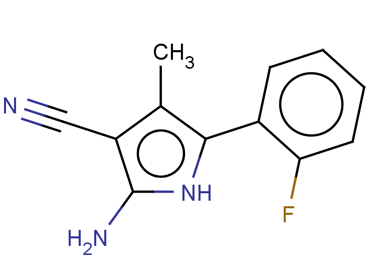 2-amino-5-(2-fluorophenyl)-4-methyl-1H-pyrrole-3-carbonitrile
