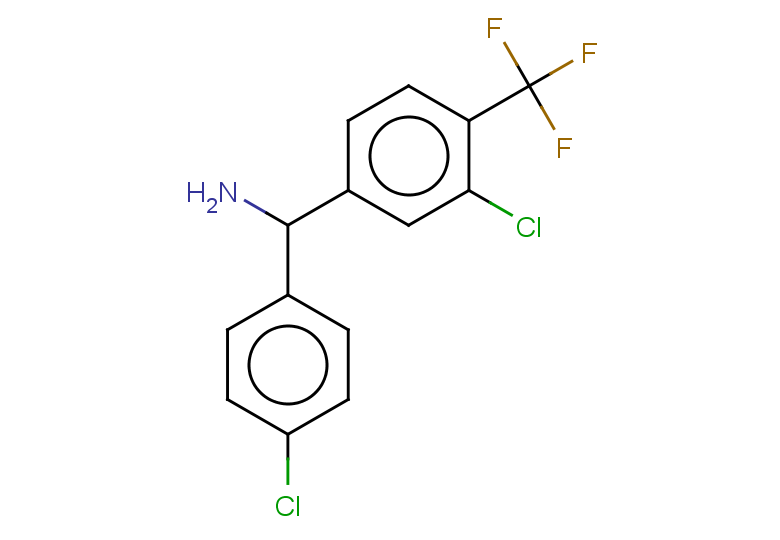 [3-chloro-4-(trifluoromethyl)phenyl](4-chlorophenyl)methanamine