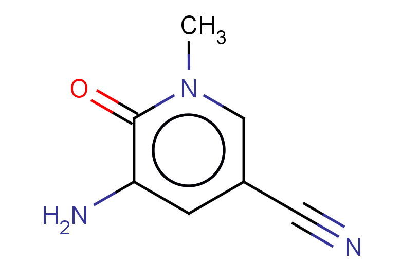 5-amino-1-methyl-6-oxo-1,6-dihydropyridine-3-carbonitrile