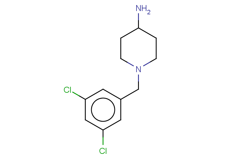 1-[(3,5-dichlorophenyl)methyl]piperidin-4-amine