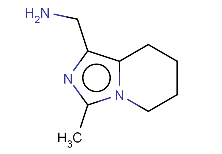 1-{3-methyl-5H,6H,7H,8H-imidazo[1,5-a]pyridin-1-yl}methanamine