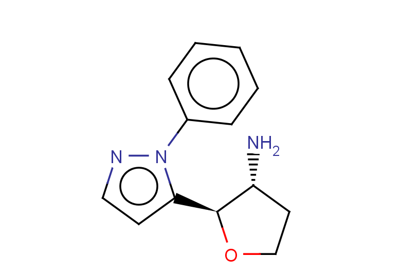 rac-(2R,3R)-2-(1-phenyl-1H-pyrazol-5-yl)oxolan-3-amine, trans