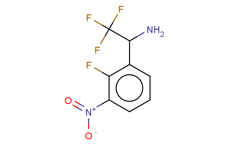 2,2,2-trifluoro-1-(2-fluoro-3-nitrophenyl)ethan-1-amine