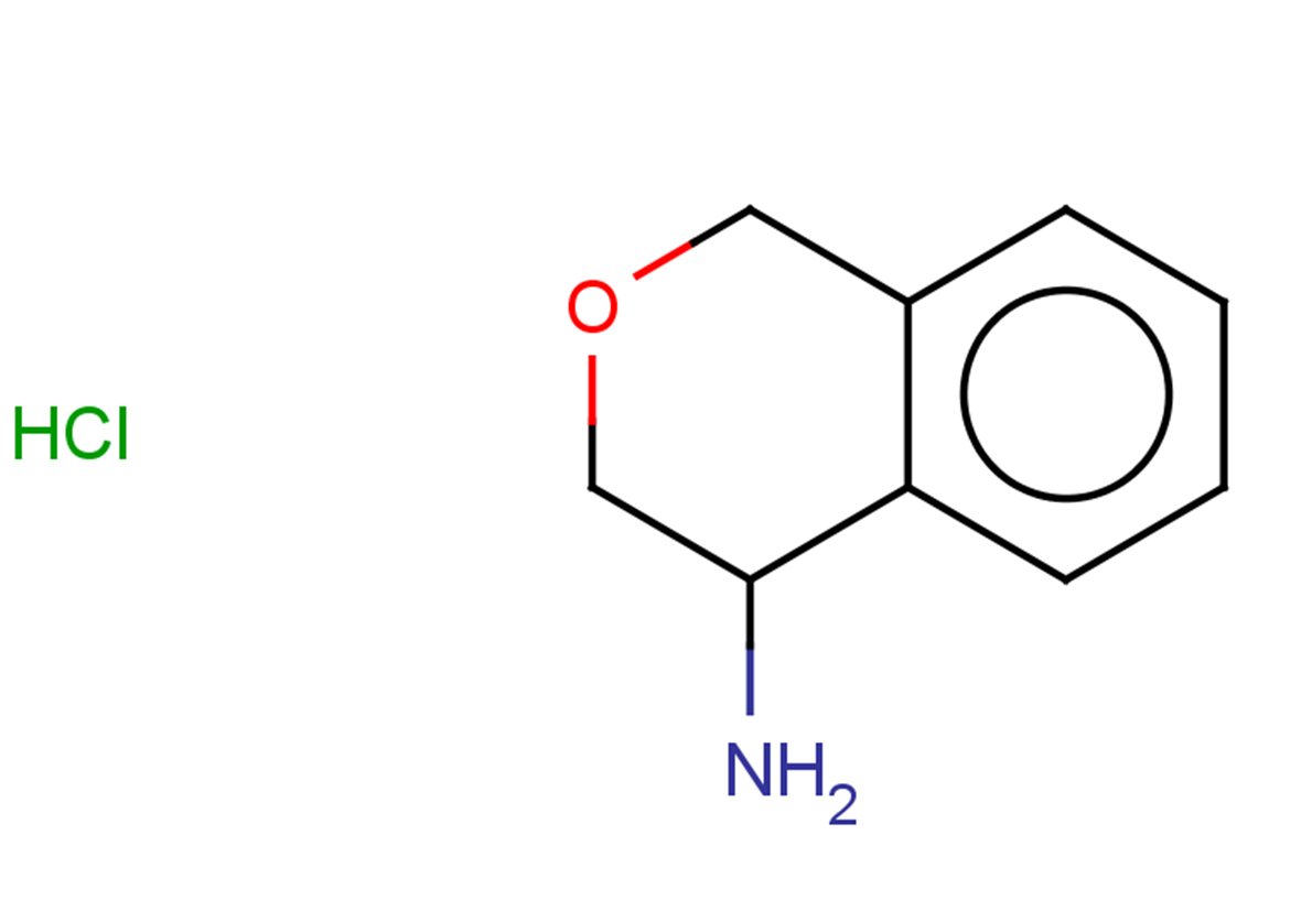 3,4-dihydro-1H-2-benzopyran-4-amine hydrochloride