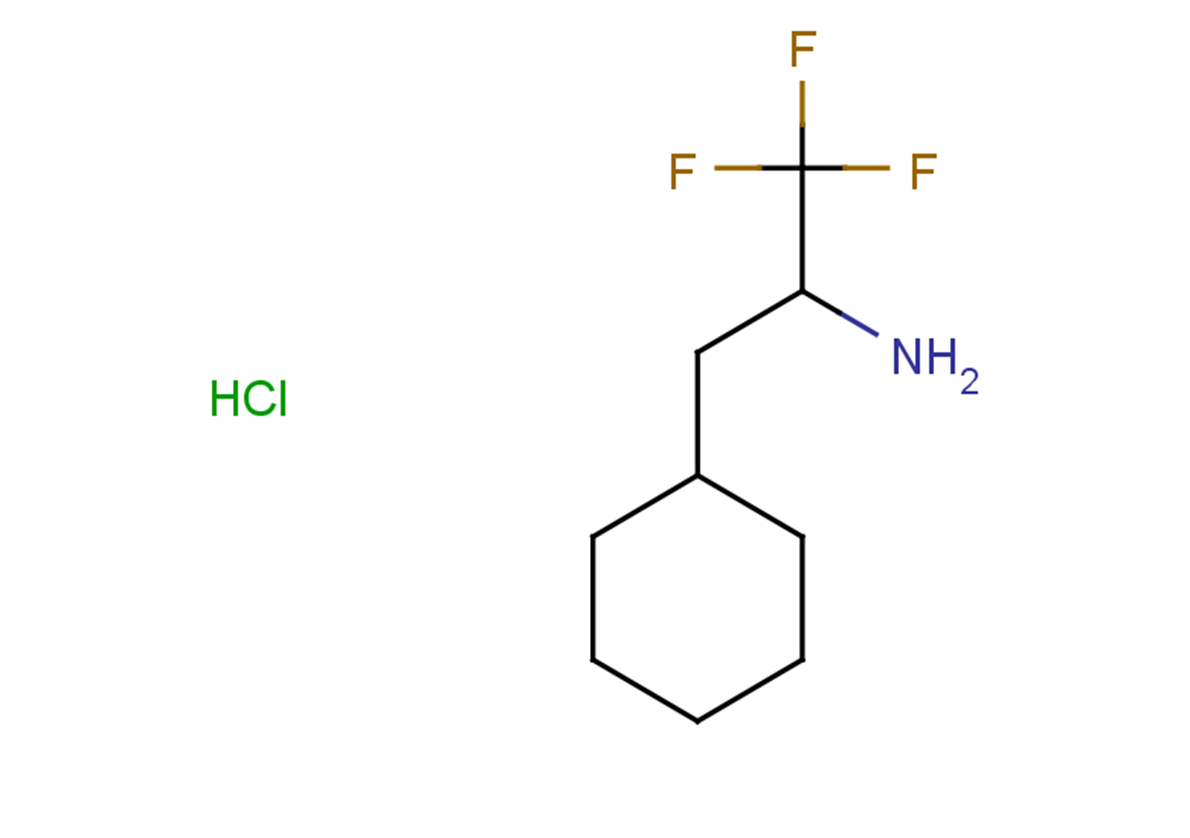 3-cyclohexyl-1,1,1-trifluoropropan-2-amine hydrochloride