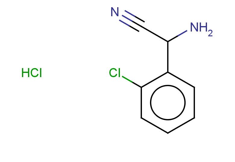 2-amino-2-(2-chlorophenyl)acetonitrile hydrochloride
