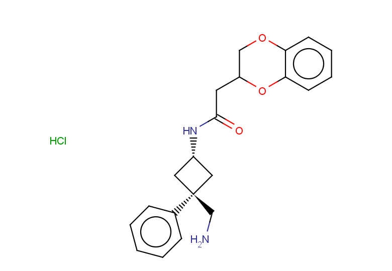 rac-2-(2,3-dihydro-1,4-benzodioxin-2-yl)-N-[(1r,3r)-3-(aminomethyl)-3-phenylcyclobutyl]acetamide hydrochloride
