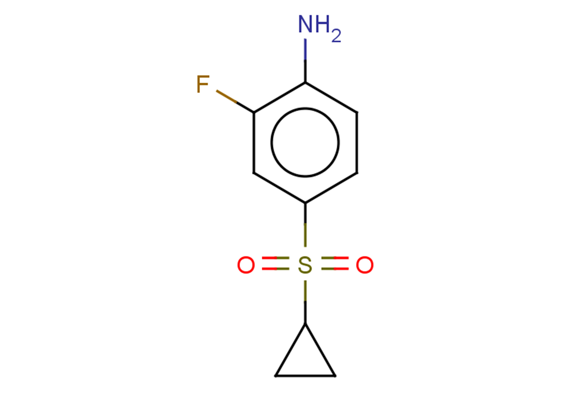 4-(cyclopropanesulfonyl)-2-fluoroaniline