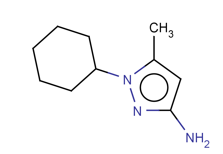 1-cyclohexyl-5-methyl-1H-pyrazol-3-amine