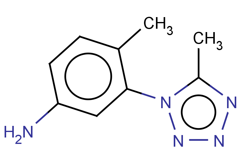 4-methyl-3-(5-methyl-1H-1,2,3,4-tetrazol-1-yl)aniline