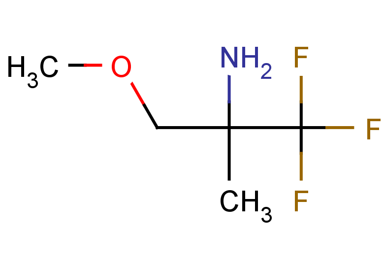 1,1,1-trifluoro-3-methoxy-2-methylpropan-2-amine