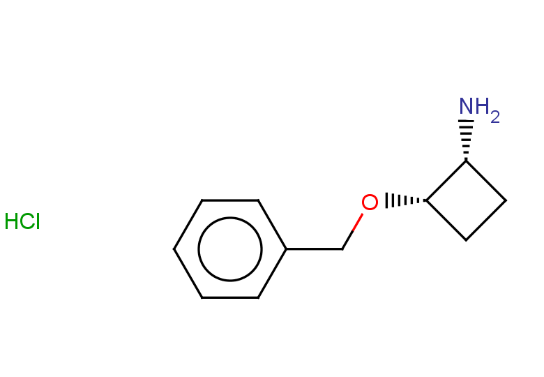 rac-(1S,2R)-2-(benzyloxy)cyclobutan-1-amine hydrochloride, cis