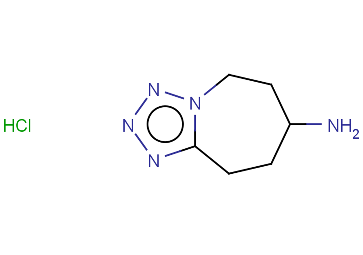 5H,6H,7H,8H,9H-[1,2,3,4]tetrazolo[1,5-a]azepin-7-amine hydrochloride