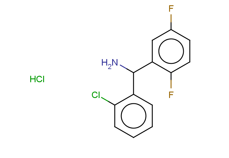 (2-chlorophenyl)(2,5-difluorophenyl)methanamine hydrochloride