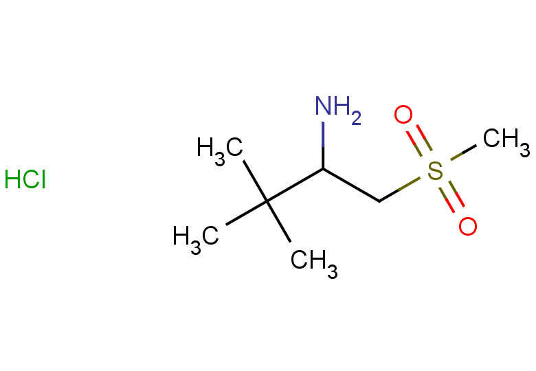 1-methanesulfonyl-3,3-dimethylbutan-2-amine hydrochloride