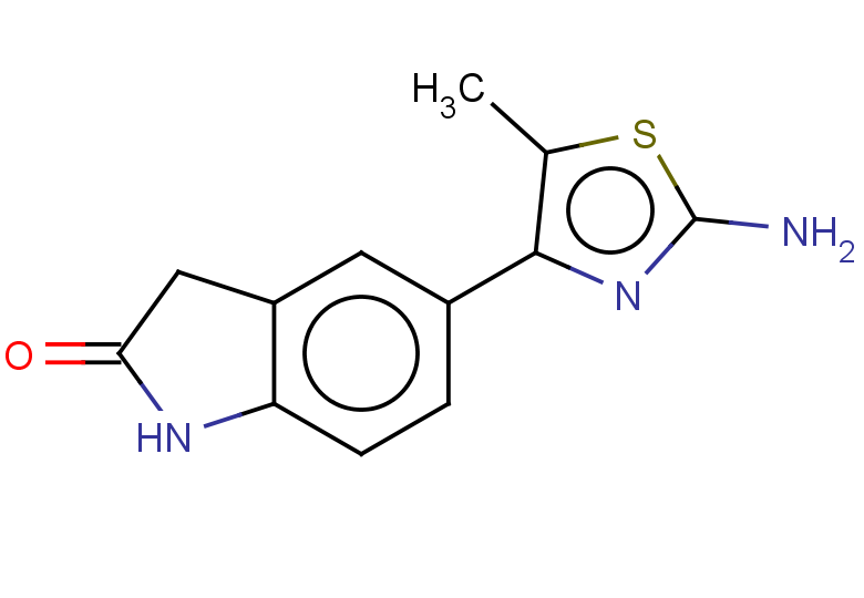 5-(2-amino-5-methyl-1,3-thiazol-4-yl)-2,3-dihydro-1H-indol-2-one