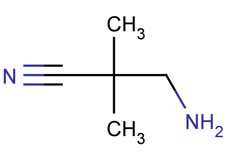3-amino-2,2-dimethylpropanenitrile
