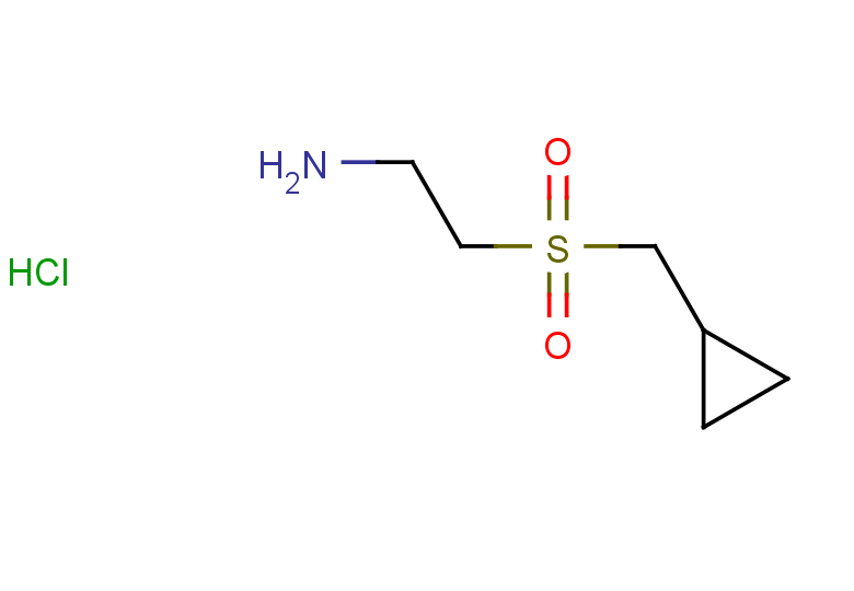 2-cyclopropylmethanesulfonylethan-1-amine hydrochloride