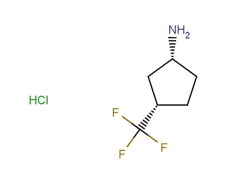 rac-(1R,3S)-3-(trifluoromethyl)cyclopentan-1-amine hydrochloride