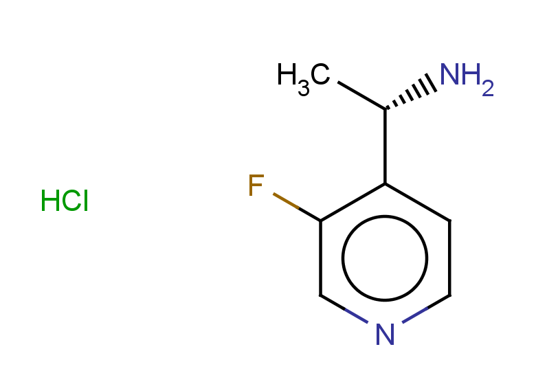 (1S)-1-(3-fluoropyridin-4-yl)ethan-1-amine hydrochloride