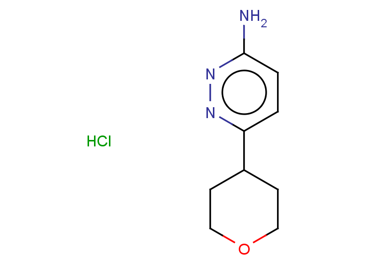 6-(oxan-4-yl)pyridazin-3-amine hydrochloride