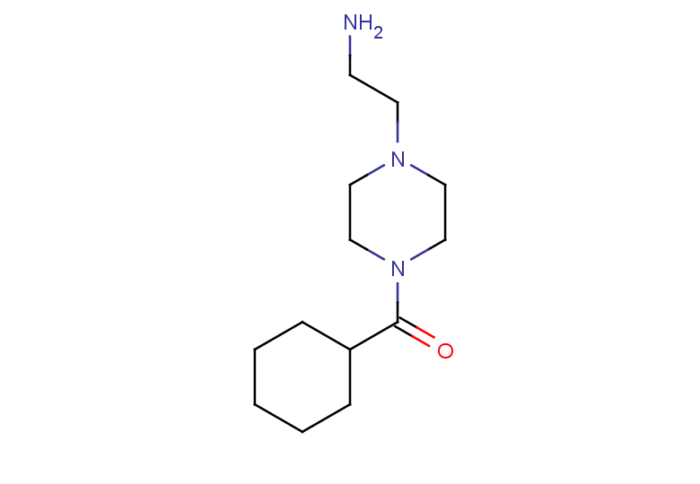 2-(4-cyclohexanecarbonylpiperazin-1-yl)ethan-1-amine