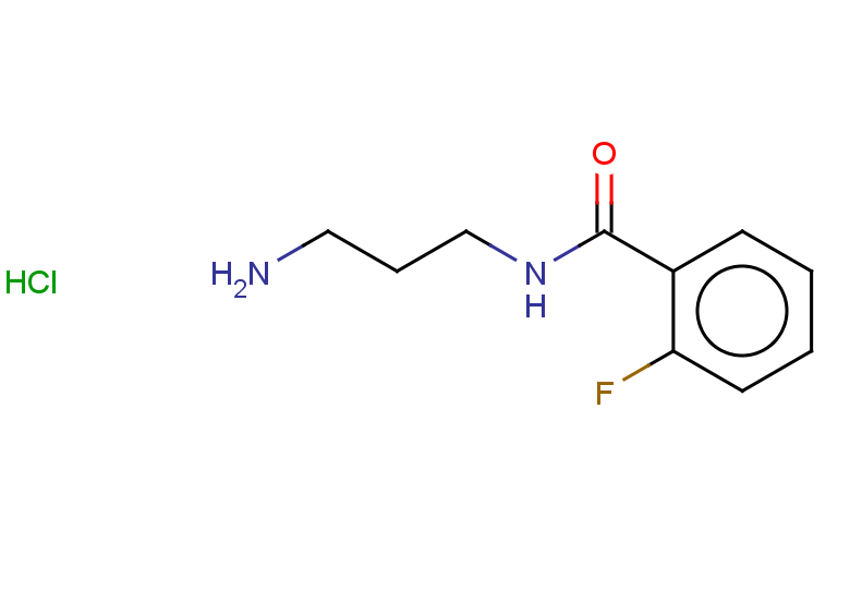 N-(3-aminopropyl)-2-fluorobenzamide hydrochloride