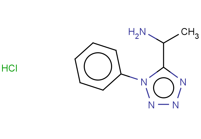 1-(1-phenyl-1H-1,2,3,4-tetrazol-5-yl)ethan-1-amine hydrochloride