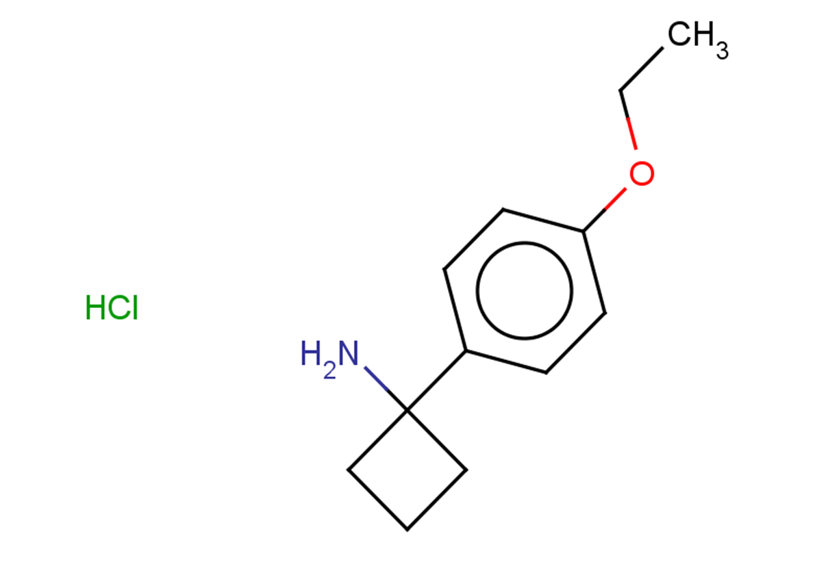 1-(4-ethoxyphenyl)cyclobutan-1-amine hydrochloride