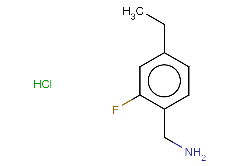 (4-ethyl-2-fluorophenyl)methanamine hydrochloride