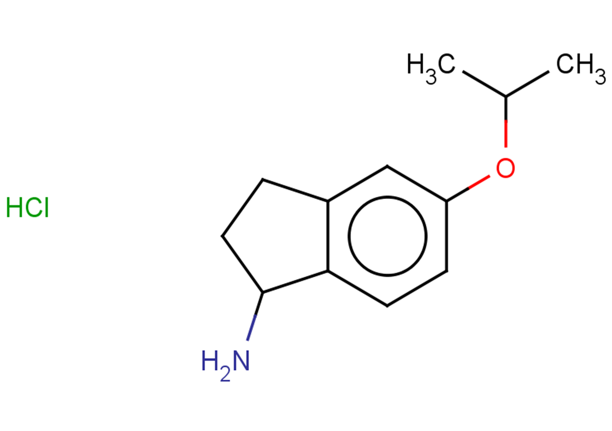 5-(propan-2-yloxy)-2,3-dihydro-1H-inden-1-amine hydrochloride