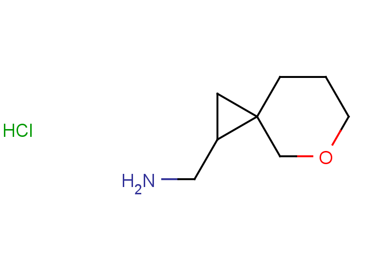 1-{5-oxaspiro[2.5]octan-1-yl}methanamine hydrochloride, Mixture of diastereomers