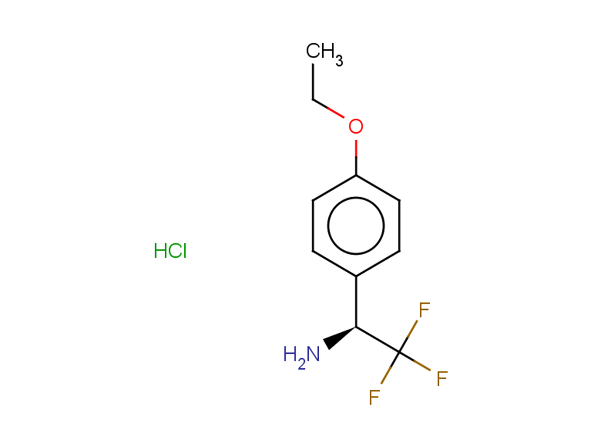 (1S)-1-(4-ethoxyphenyl)-2,2,2-trifluoroethan-1-amine hydrochloride