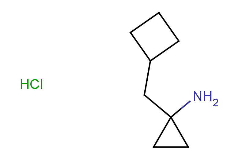 1-(cyclobutylmethyl)cyclopropan-1-amine hydrochloride