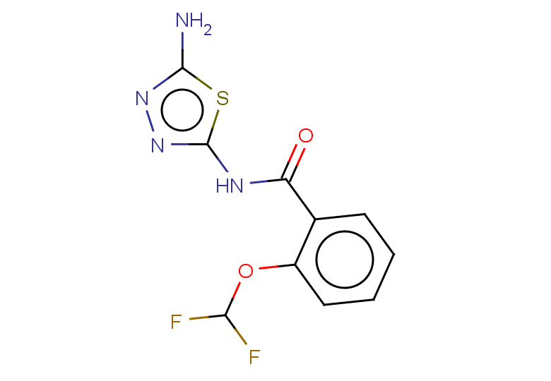 N-(5-amino-1,3,4-thiadiazol-2-yl)-2-(difluoromethoxy)benzamide