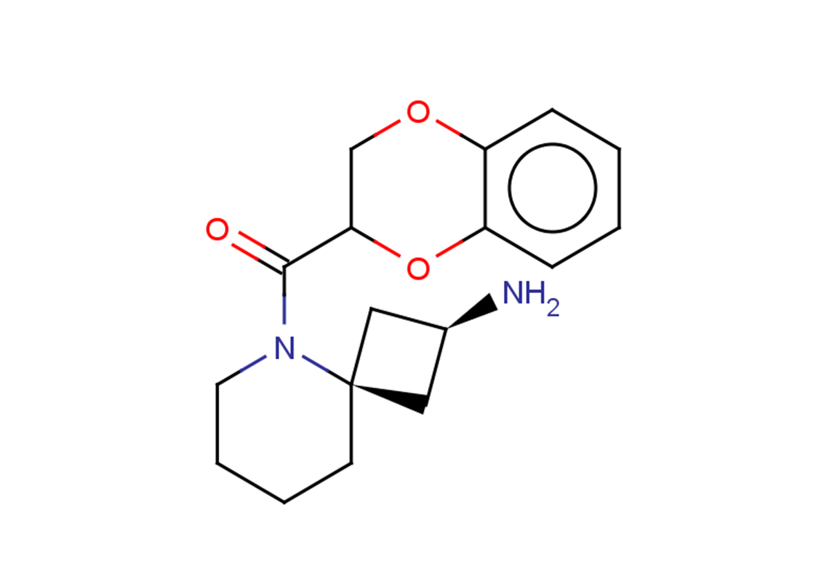 rac-(2r,4s)-5-(2,3-dihydro-1,4-benzodioxine-2-carbonyl)-5-azaspiro[3.5]nonan-2-amine