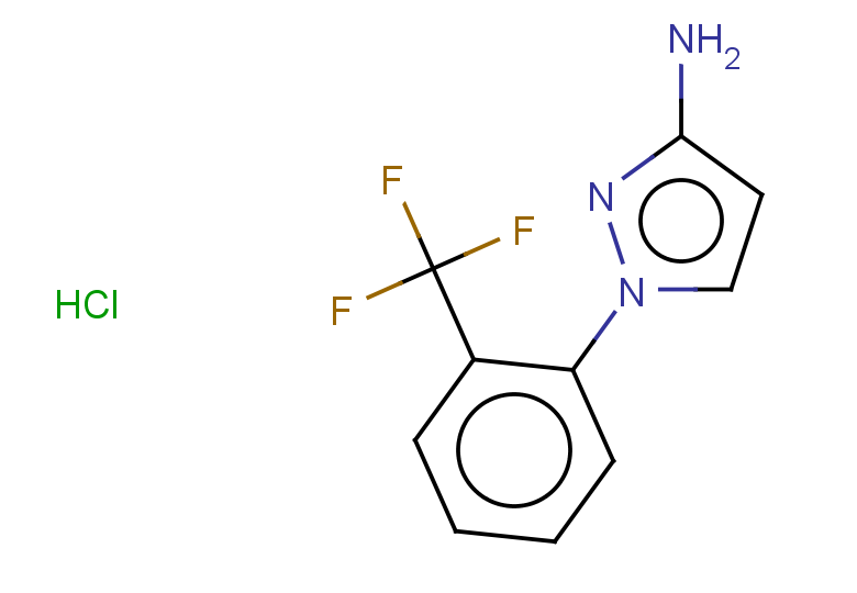 1-[2-(trifluoromethyl)phenyl]-1H-pyrazol-3-amine hydrochloride