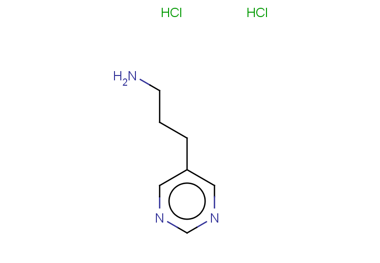 3-(pyrimidin-5-yl)propan-1-amine dihydrochloride