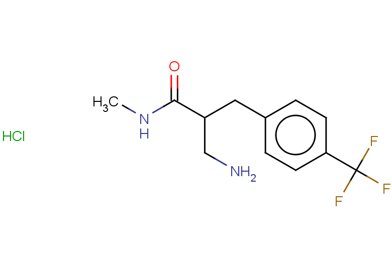 3-amino-N-methyl-2-{[4-(trifluoromethyl)phenyl]methyl}propanamide hydrochloride